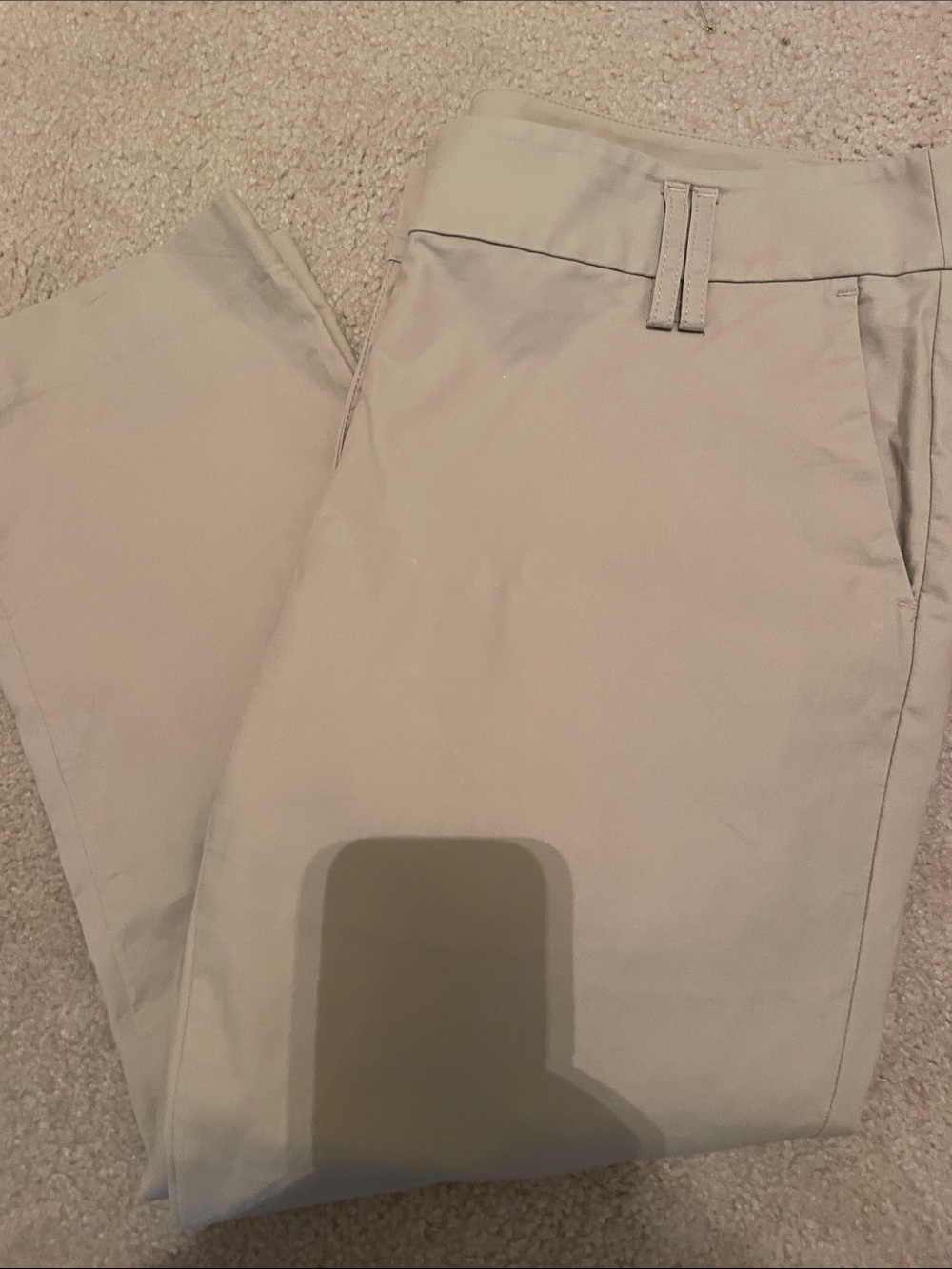 Loft crop chinos